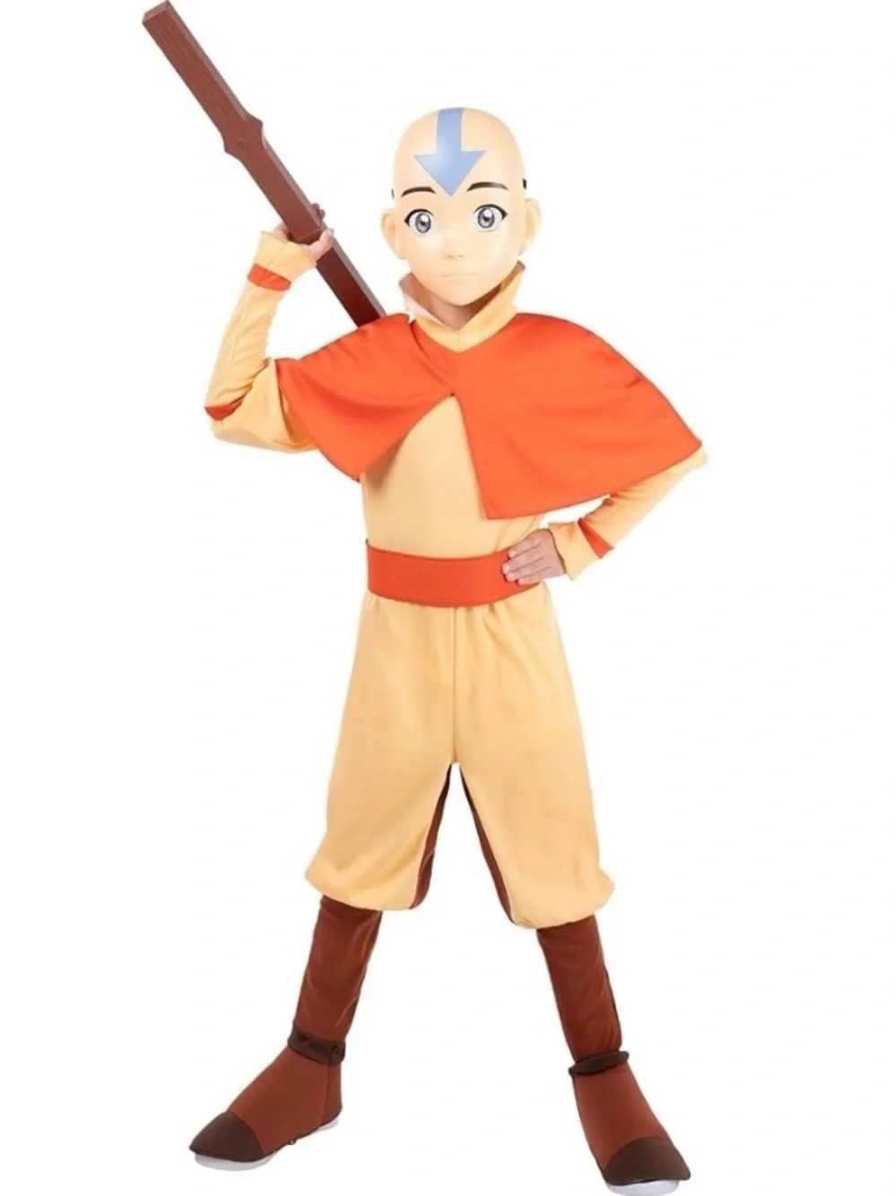 (10-12) Official Avatar Aang Halloween costume for youth